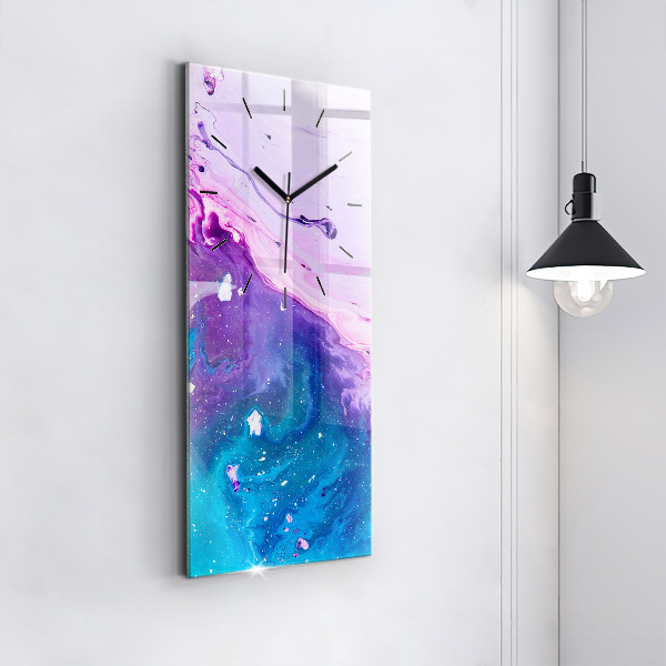 Orologio verticale Sfondo colorato