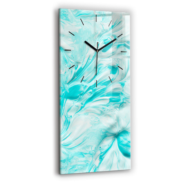 Orologio verticale Astrazione blu