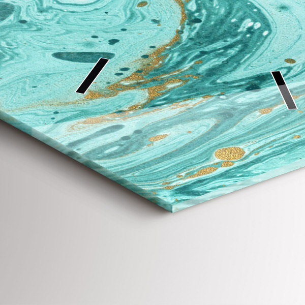 Orologio verticale Trama di marmo