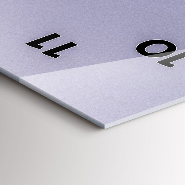 Orologio verticale Astrazione sole