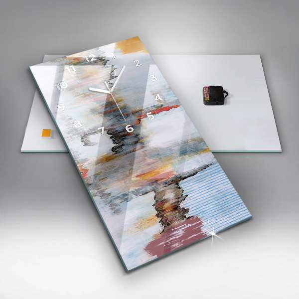 Orologio verticale Astrazione