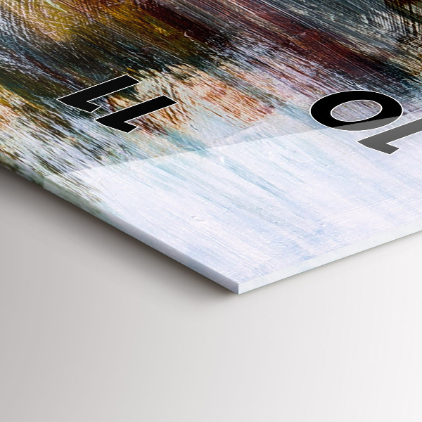 Orologio verticale Astrazione