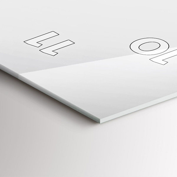 Orologio verticale Linee astratte