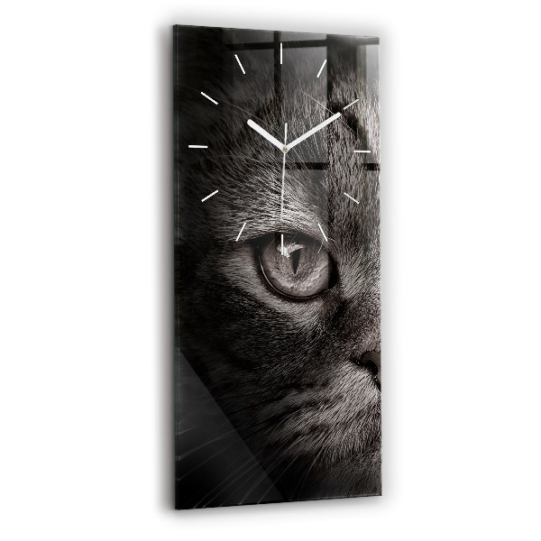 Orologio verticale Cane e gatto Scottish Fold