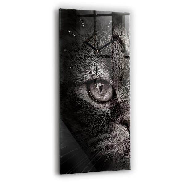 Orologio verticale Cane e gatto Scottish Fold
