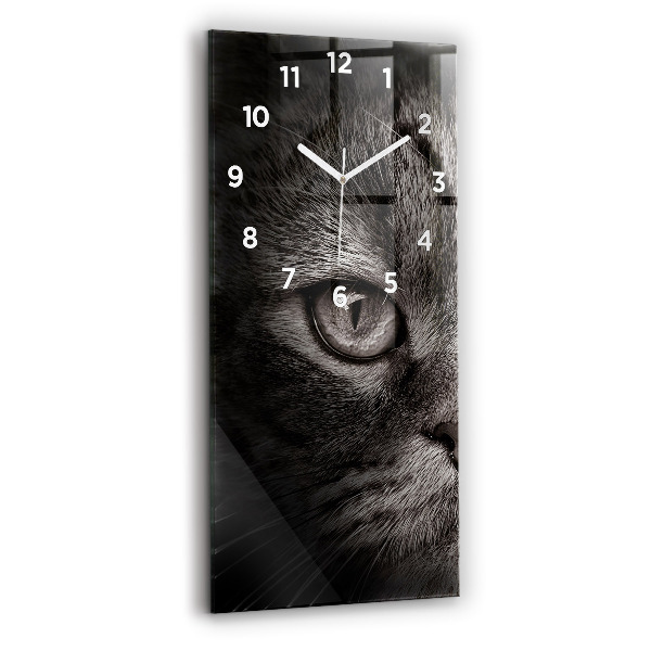 Orologio verticale Cane e gatto Scottish Fold