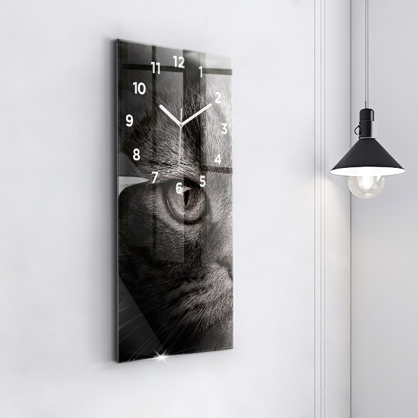 Orologio verticale Cane e gatto Scottish Fold