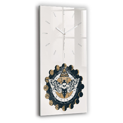 Orologio verticale Fasi lunari e l'occhio