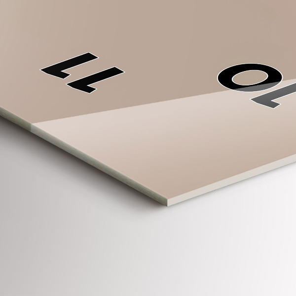 Orologio verticale in vetro Orologio astronomico