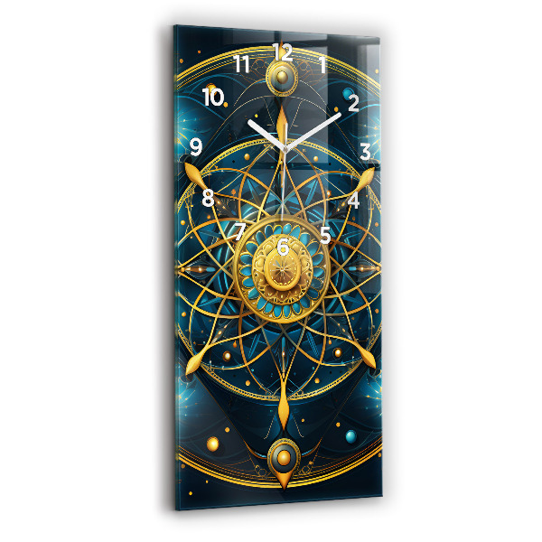 Orologio verticale in vetro Orologio oroscopo