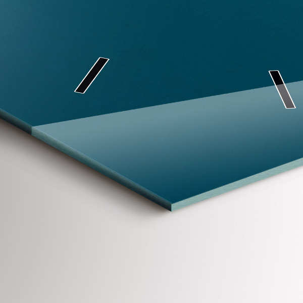 Orologio verticale in vetro Tramonto in montagna