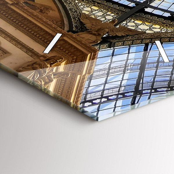 Orologio verticale in vetro Centro commerciale a Milano