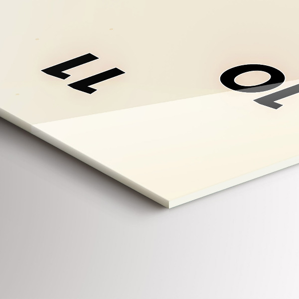 Orologio verticale Uomo con la barba