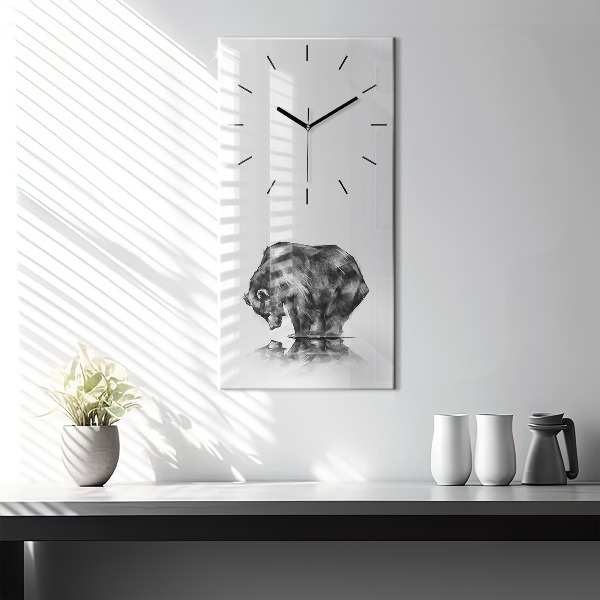Orologio verticale Orso dei cartoni animati