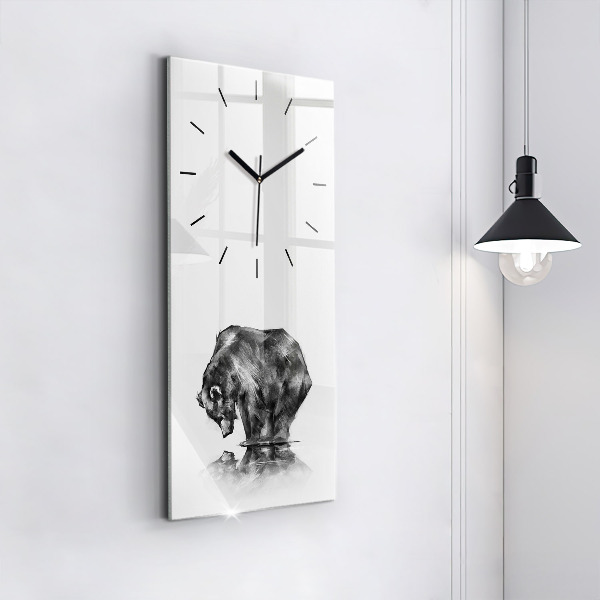 Orologio verticale Orso dei cartoni animati