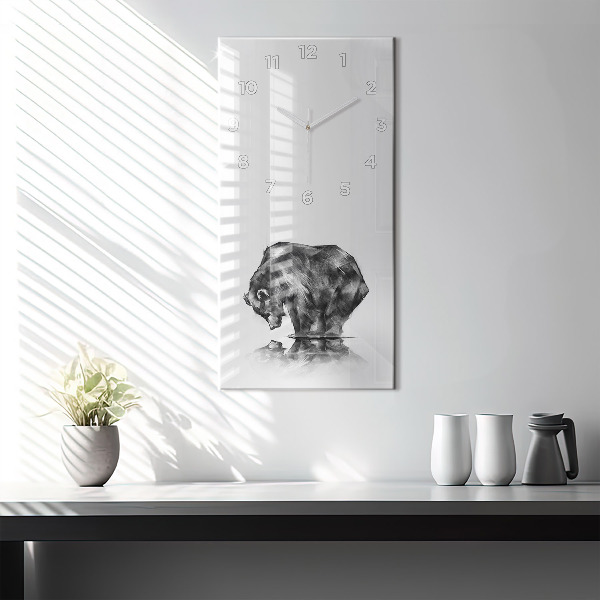 Orologio verticale Orso dei cartoni animati
