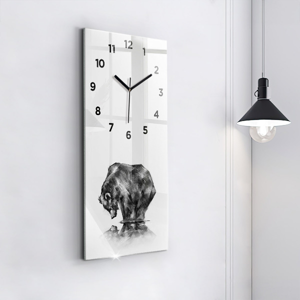 Orologio verticale Orso dei cartoni animati