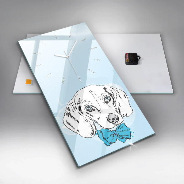 Orologio verticale Cucciolo di cane