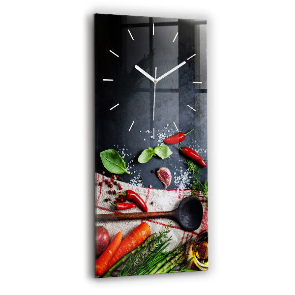 Orologio verticale Verdure