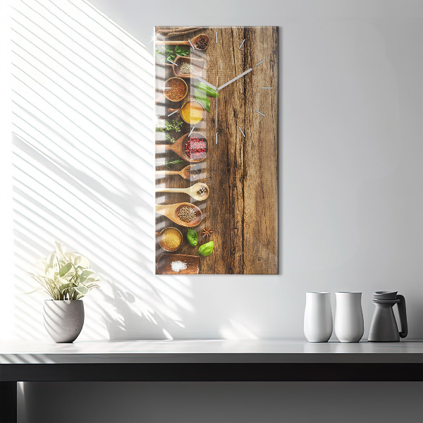 Orologio verticale Cucchiai di spezie