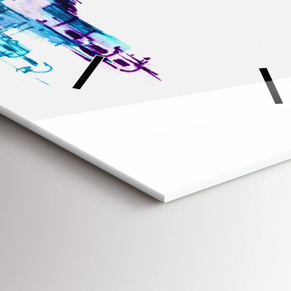 Orologio verticale Lago del parco del violoncello