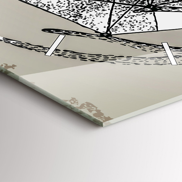 Orologio verticale Testa di cervo