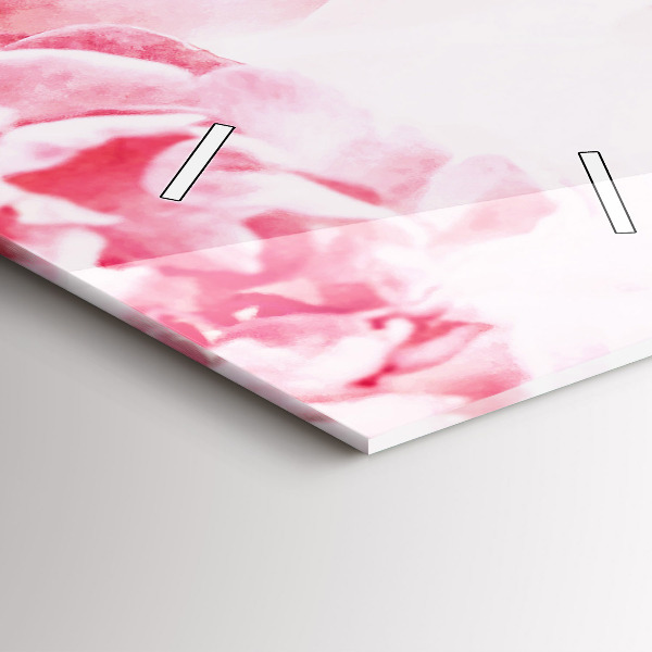 Orologio verticale Fiori che sbocciano