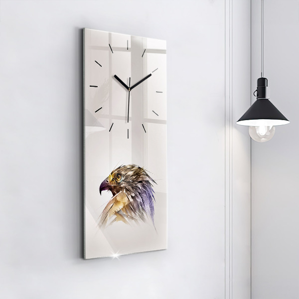 Orologio verticale Uccello predatore