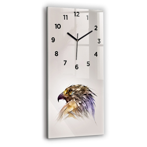 Orologio verticale Uccello predatore