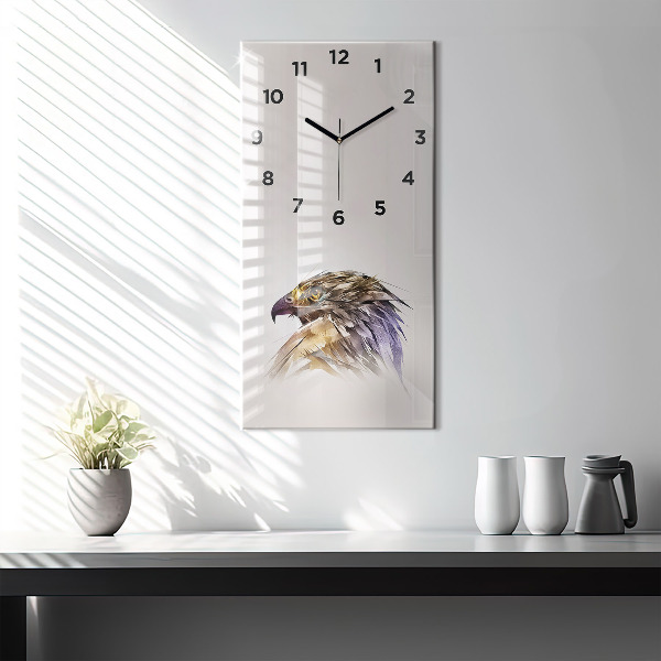 Orologio verticale Uccello predatore