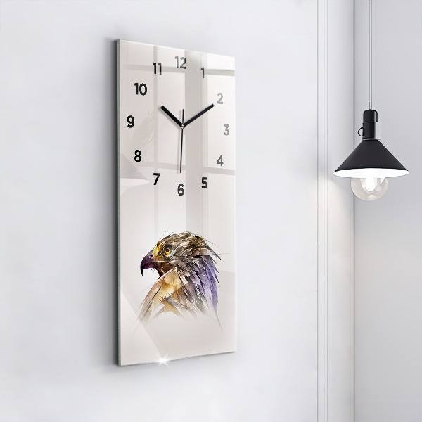 Orologio verticale Uccello predatore