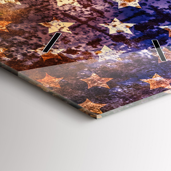 Orologio verticale Bandiera USA d'epoca