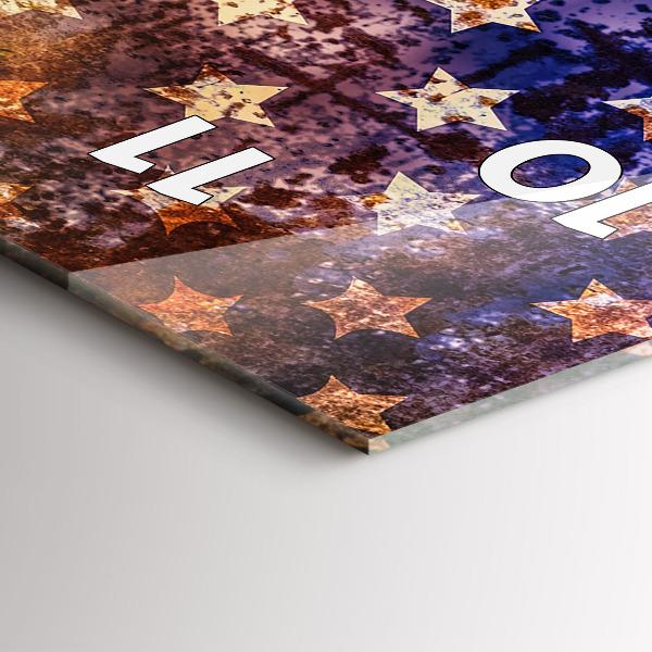 Orologio verticale Bandiera USA d'epoca