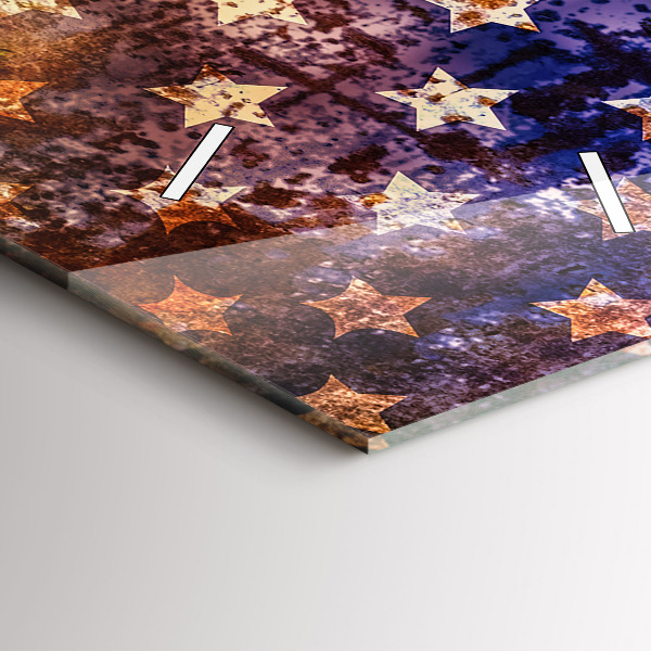 Orologio verticale Bandiera USA d'epoca