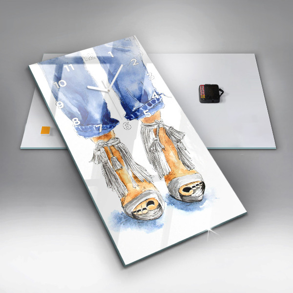 Orologio verticale Tacchi alti da donna