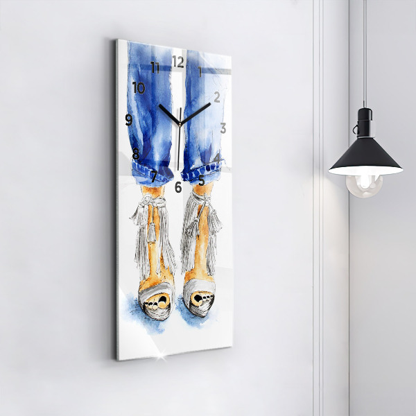 Orologio verticale Tacchi alti da donna