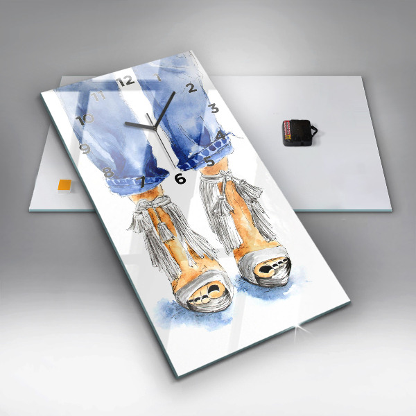 Orologio verticale Tacchi alti da donna