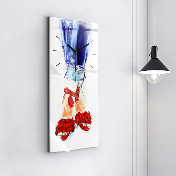 Orologio verticale Tacchi alti da donna