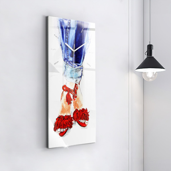 Orologio verticale Tacchi alti da donna