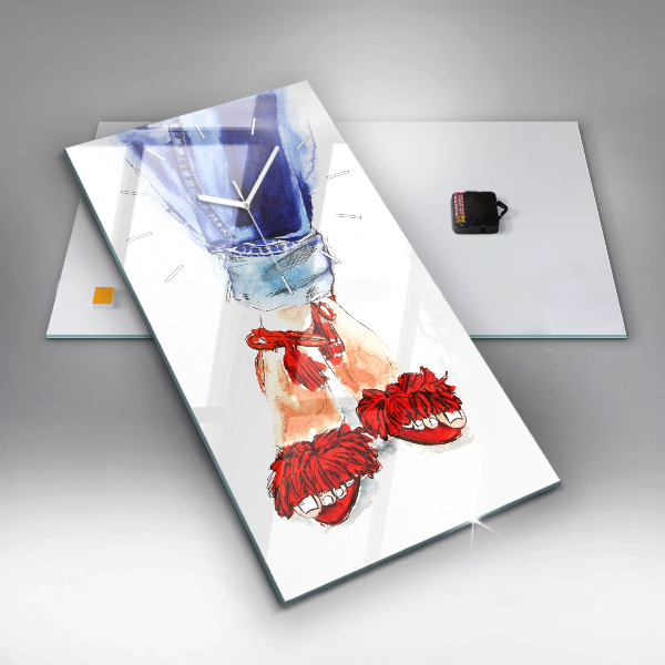 Orologio verticale Tacchi alti da donna