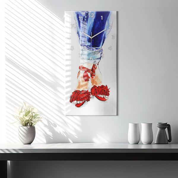 Orologio verticale Tacchi alti da donna