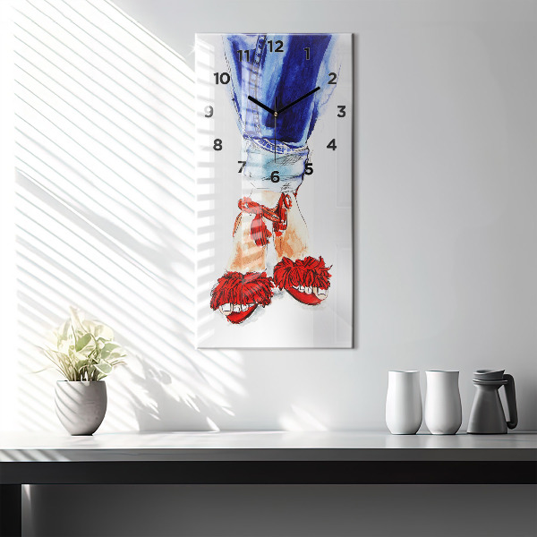 Orologio verticale Tacchi alti da donna