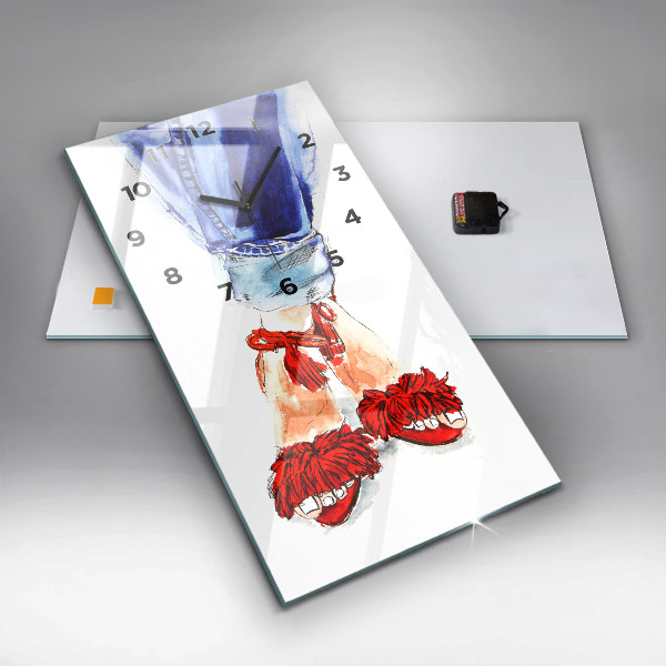 Orologio verticale Tacchi alti da donna