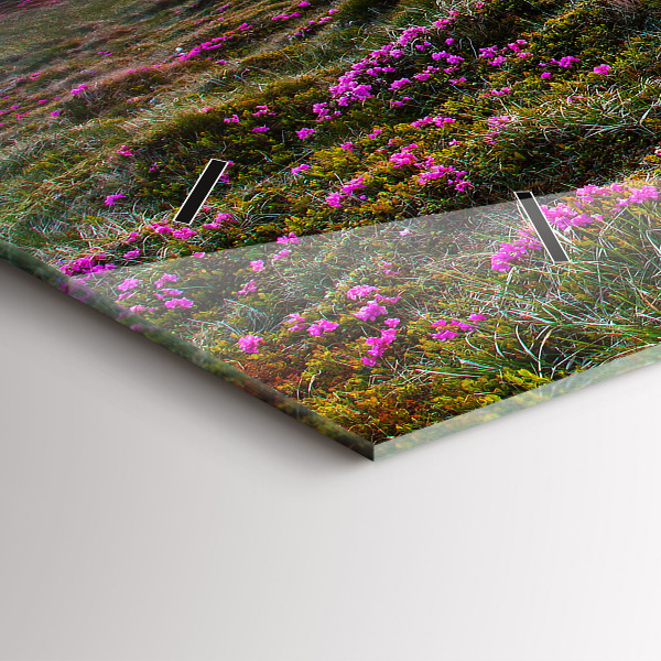 Orologio rettangolare Fiori dell'alba