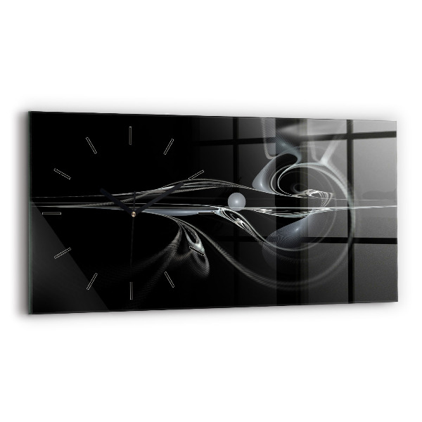 Orologio rettangolare Fumo astratto