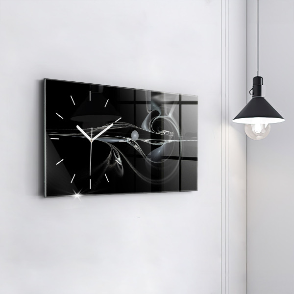 Orologio rettangolare Fumo astratto