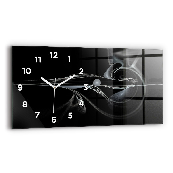 Orologio rettangolare Fumo astratto