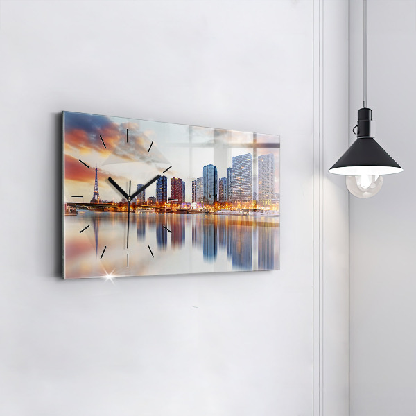 Orologi orizzontali Panorama con la Torre Eiffel