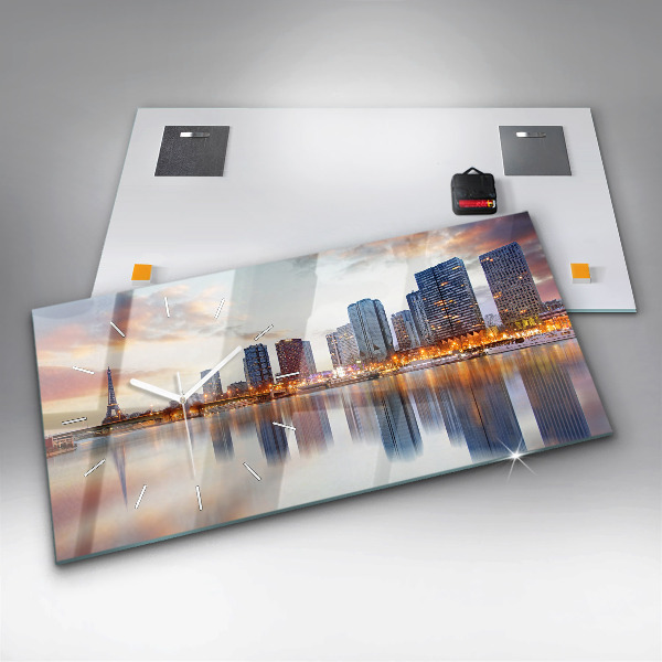 Orologi orizzontali Panorama con la Torre Eiffel