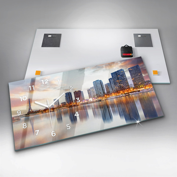 Orologi orizzontali Panorama con la Torre Eiffel